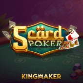 5 Card Poker playtime app
